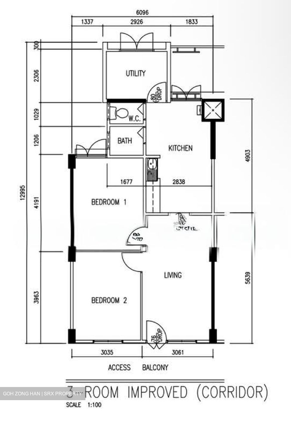Blk 128 Bukit Merah View (Bukit Merah), HDB 3 Rooms #587118111
